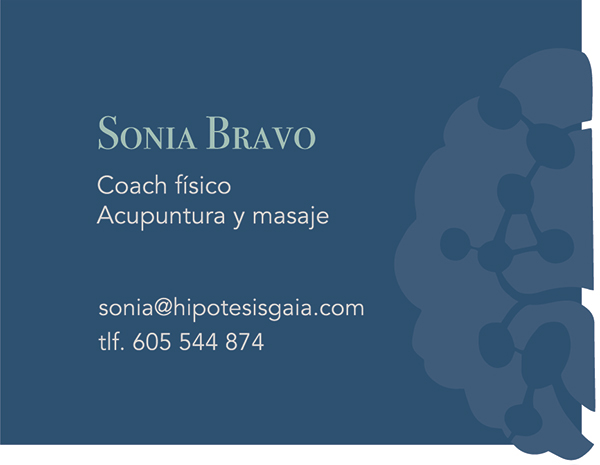 Sonia Bravo. Coach físico, acupuntura y masaje.
